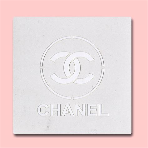 chanel baking stencils|chanel logo outline.